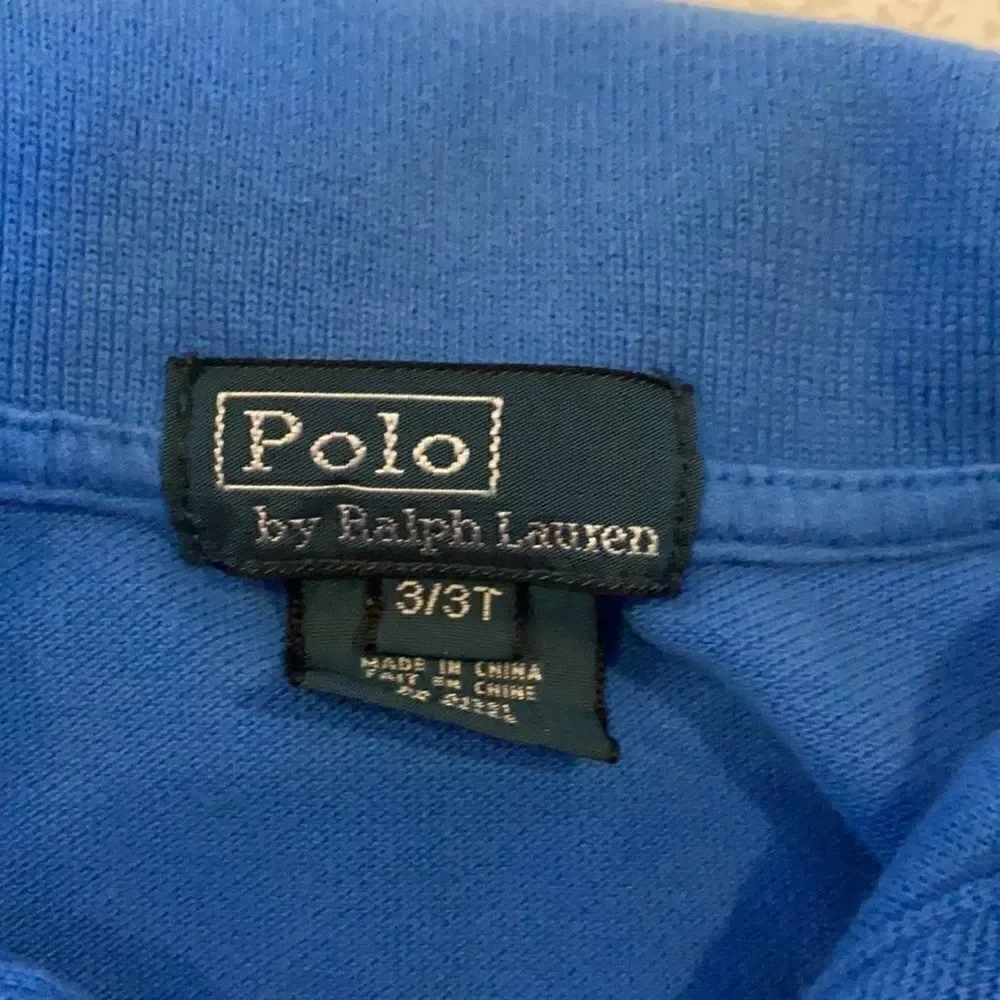 Polo Ralph Lauren Toddler Boys Blue Polo Shirt